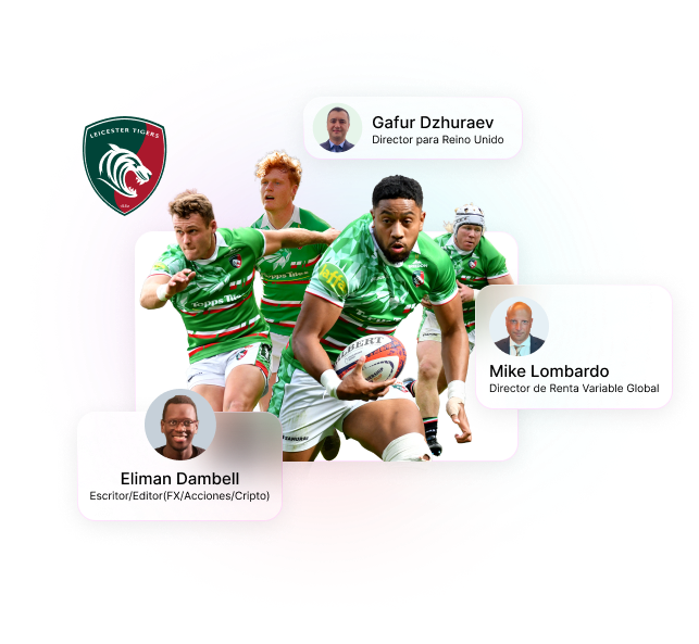 Leicester Tigers Players and Tradeview brokers